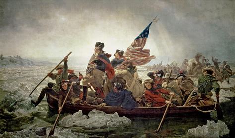  The Washington Crossing the Delaware – En Triumph av Dramatisk Realistiskt och Hjärtvärmande Patriotism!