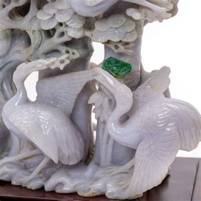  The Jade Crane: En Intrikant Sammanställning av Natur och Symbolisk Glädje!